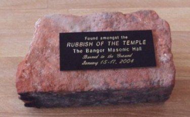 A brick from the Fire